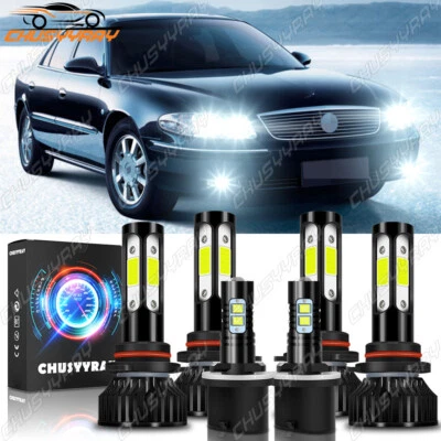 For Buick Century Regal 1997-2005 6x Combo LED Headlight + Fog Light 6000K Bulbs - Image 1 of 4