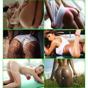 Sexy Fridge Magnet exquisite Girl Big Ass Refrigerator 2.5" x 3.5" set of6 ADG15 - Picture 1 of 8