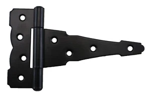 Heavy Duty 6" Colonial T Hinge, Strap Hinge with Screws, Gates, coops, playhouse - Picture 1 of 2