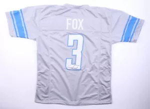 Jack Fox Signed Detroit Lions Throwback Jersey (JSA) 2xPro Bowl Punter 2020/2024 - Picture 1 of 6
