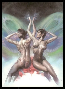 Tarjeta Boris de cómic de fantasía Gemini Twins 1991 #50 (nuevo) - Imagen 1 de 2