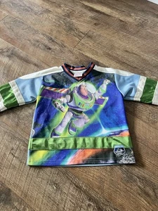 Disney Store Toy Story Buzz Lightyear Hockey Jersey Shirt #95 Boys Sz XS - Picture 1 of 5