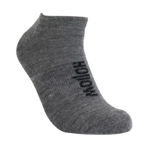 Calze Hollow Alpaca No Show calde comode grigie unisex taglia Lg M 10,5-13 W 10,5-12 - Foto 1 di 10