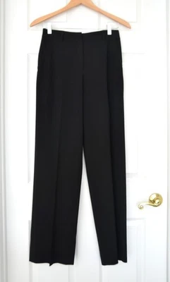Pantalones de mujer Gunex negros tiro alto talla 40/US4 hechos en Italia Foto 1 de 3
