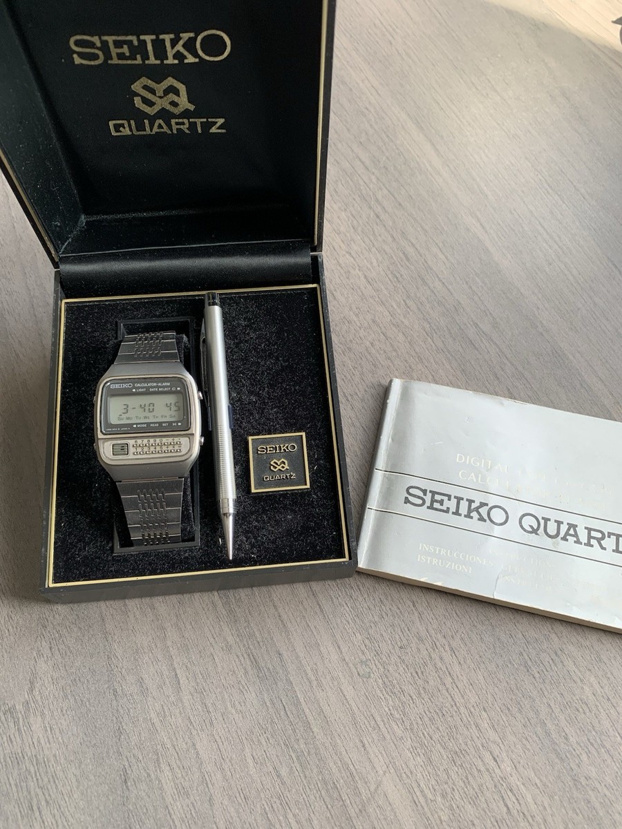 Seiko Watches with Calculator for sale | eBay Seiko Watches with Calculator for sale | eBay