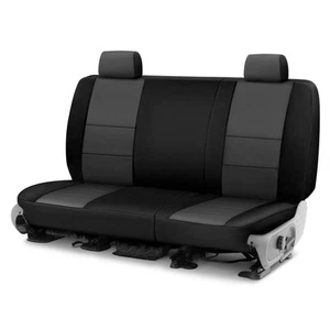 For Chevy Cobalt 06 Seat Cover CR-Grade Neoprene 2nd Row Black & Charcoal Custom - Picture 1 of 12