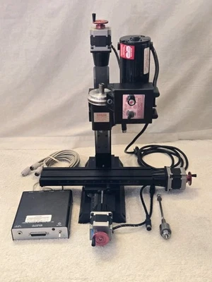 Sherline Model 5400 Inch CNC Mill & 4 Axis Driver Box, Read - Image 1 of 4