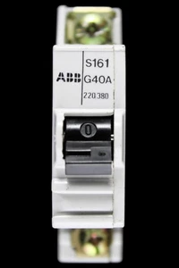 ABB 40 AMP CURVE G MCB CIRCUIT BREAKER S161 - Picture 1 of 6