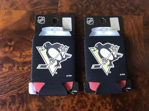 Pittsburg Penguins - 2 Can Koozies - NHL NWT - Picture 1 of 1