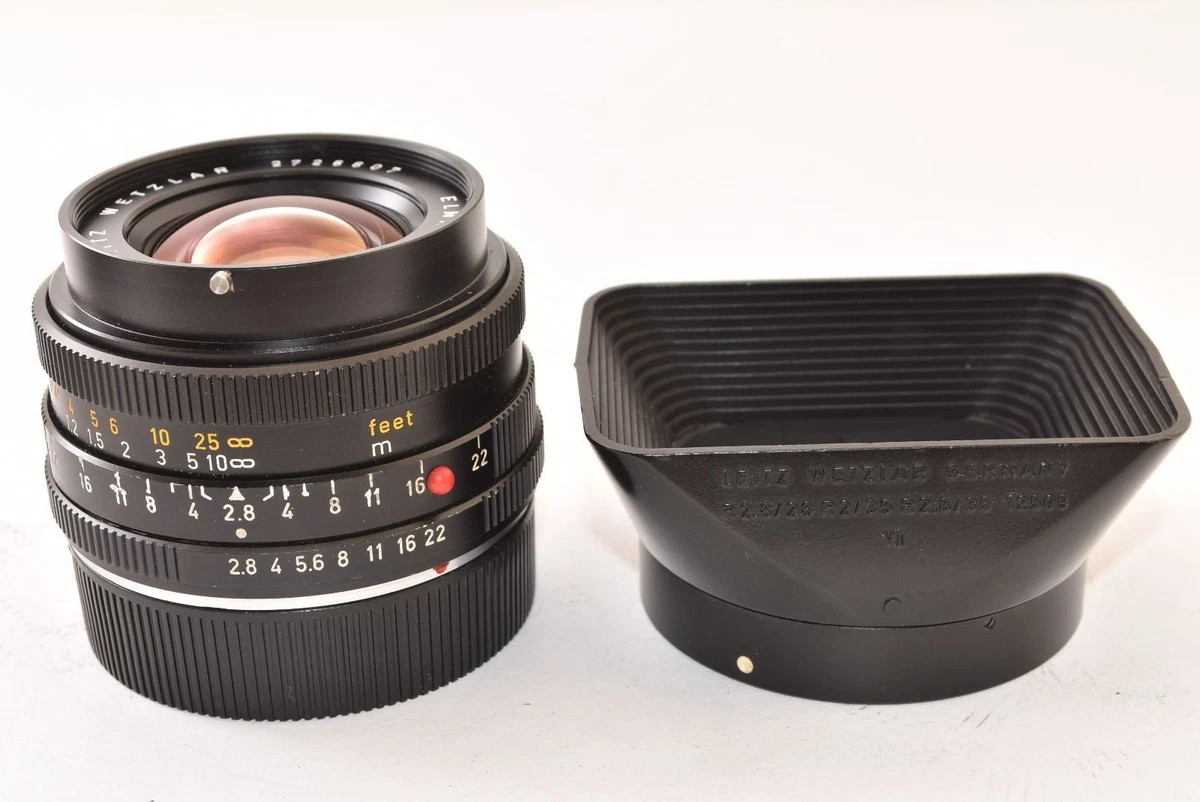 Leica ELMARIT-R 28mm Focal Camera Lenses for sale | eBay
