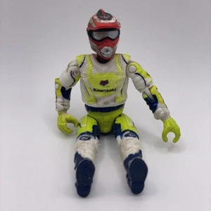 Rare VTG Y2K Hot Wheels Moto #7 James Stewart Motocross Figure Only Kawasaki Toy - Picture 1 of 10