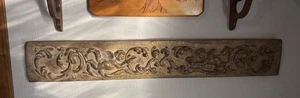 Repousse Putti Angels Scrolled relef Wall Art Plaque - Picture 1 of 3