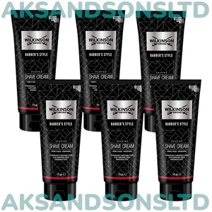 6 x Wilkinson Sword Barber's Style Rasiercreme 177 ml - Bild 1 von 2