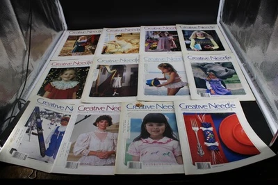 Creative Needle Smocking Embroidery Magazines Lot Of 12. 85-90 - Image 1 of 4