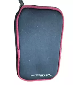 "Estuche de transporte suave de viaje de almacenamiento de videojuegos Nintendo DS XL negro rojo rosa 9x 8" - Imagen 1 de 7