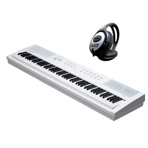 Kurzweil KAE1-WH Stage Piano Keyboard blanco 88 teclas con auriculares keepdrum - Imagen 1 de 12