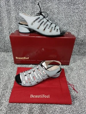 🆕 SANDALIA ELEGANTE CÓMODA PAYTON MUJER BELLA BELLEZA Talla 37/6,5 Tacón Riso Gamuza  Foto 1 de 4