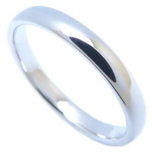 TIFFANY&Co. Stacking band Platinum950 ring Size 8.5 Elsa Peretti /293701 - Picture 1 of 6