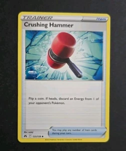 Crushing Hammer 125/159 - 2023 Pokémon TCG - Crown Zenith Uncommon - Picture 1 of 2