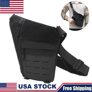 Men Hidden Combat Shoulder Pistol Bag Anti-theft Bag Gun Chest Bag Underarm Bag - Picture 1 of 11