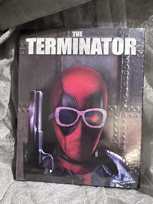 THE TERMINATOR BLU-RAY WITH DEADPOOL PHOTOBOMB SLIPCOVER. FACTORY SEALED - Image 1 of 2