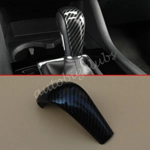 For Mazda3 Sedan 2019-2023 Carbon Fiber Gear Shift Rod Cover Trims Accessories - Picture 1 of 8
