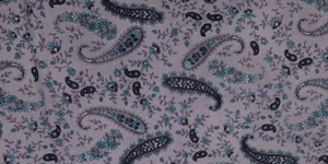 1yd 27"x 42" 100% cotton, Paisley,Twilight Garden by Mary Jane Carey,Henry Glass - Picture 1 of 3