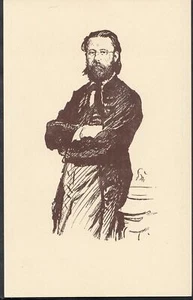 Czech Artist Postcard-Max Svabinsky, Professor in Academy of Graphic Arts RS1416 - Picture 1 of 2