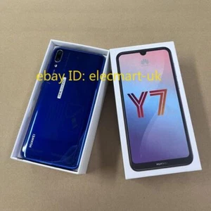 Unlocked Huawei Y7 Pro (2019) 128+4GB Dual SIM all colors NewSealed SmartPhone - Afbeelding 1 van 26