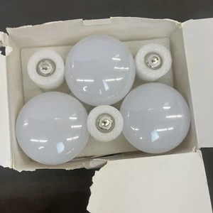6 Pack Smart Light Bulb WiFi LED 9W E26 DIMMABLE 720 Lumens 2700-9000K+RGB Chrty - Picture 1 of 6