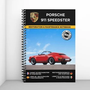 PORSCHE 911 SPEEDSTER : Libretto Di Restauro E Manutenzione  CONSEGNA GRATUITA - Foto 1 di 8