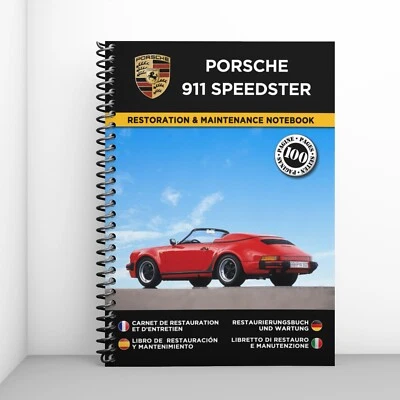 PORSCHE 911 SPEEDSTER : Libretto Di Restauro E Manutenzione  CONSEGNA GRATUITA - Immagine 1 di 4