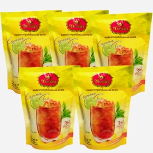 5x Tea Lemon Tea Beverage Herbs Aromatic 3 in 1 Hot & Cold Chatramue's - Picture 1 of 8