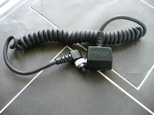 MINOLTA OC-1100 OFF CAMERA FLASH SYNC CABLE FOR MAXXUM - Picture 1 of 2