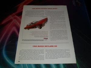 Buick Riviera Gran Sport 1965 original escrito en color - Imagen 1 de 1