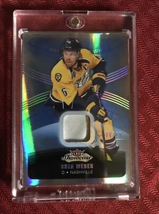 2015-16 Fleer Showcase SHEA WEBER White Hot Jersey Patch #84 6/15 (Jersey # 1/1) - Picture 1 of 2