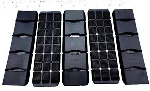 Schulterpolster Gurt passt 1,5" 38mm breit Gurtband Pad LANGLEBIG Gummi flexibel schwarz - Bild 1 von 12