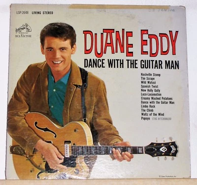 Duane Eddy ‎- Dance With The Guitar Man - 1962 Stereo Vinyl LP Record Album - Imagem 1 de 2