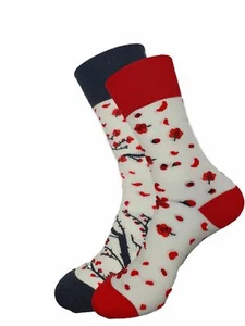 Adult - Beautiful Blossoms Odd Socks - Picture 1 of 6