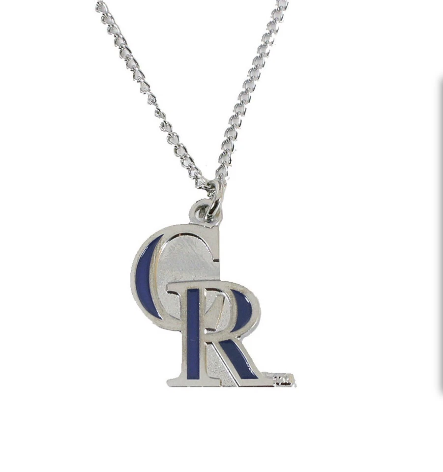 MLB Aminco Colorado Rockies Pendant Necklace Officially licensed  - Image 1 of 1