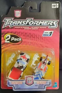 Transformers RID Tiny Tins Spychanger Ironhide & Mirage MOSC Neu - Bild 1 von 4