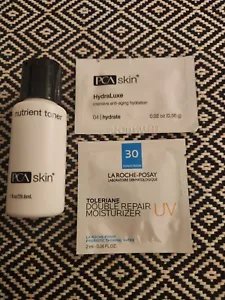 PCA SKIN Nutrient Toner 1oz. exp.05/25 HydraLuxe & LRP Toleraine spf30 samples - Picture 1 of 1