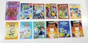 Pokemon Chapter Book Lot of 12 Scholastic Paperback Children's Kids Books - Picture 1 of 9