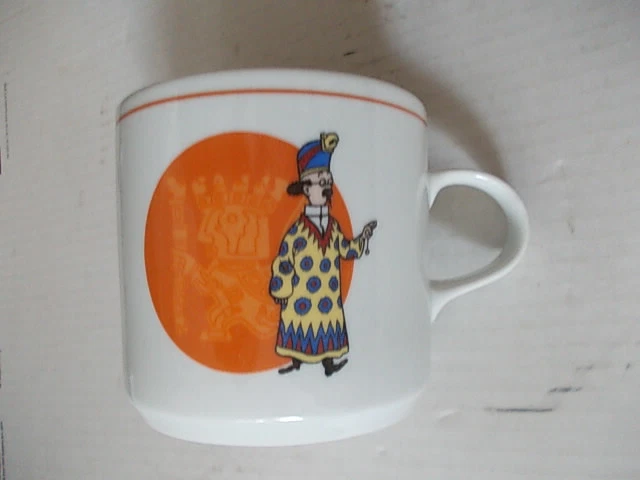 TINTIN Hergé très belle tasse porcelaine 1990 Tables et Couleurs Temple Soleil ! - Photo 1/3