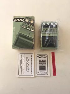 Pedal efecto para guitarra DOD Digitech FX75C estéreo flanger raro vintage nuevo stock antiguo - Imagen 1 de 7
