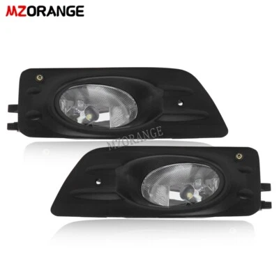 Left Right LED Front Bumper Fog Light Lamp For Honda Accord 4Dr Saloon 2006-2007 - Image 1 of 4