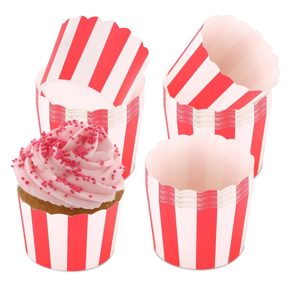 Muffinform Papier Muffinförmchen Cupcake Förmchen - 50 Stück Mini Muffins Pap... - Bild 1 von 4