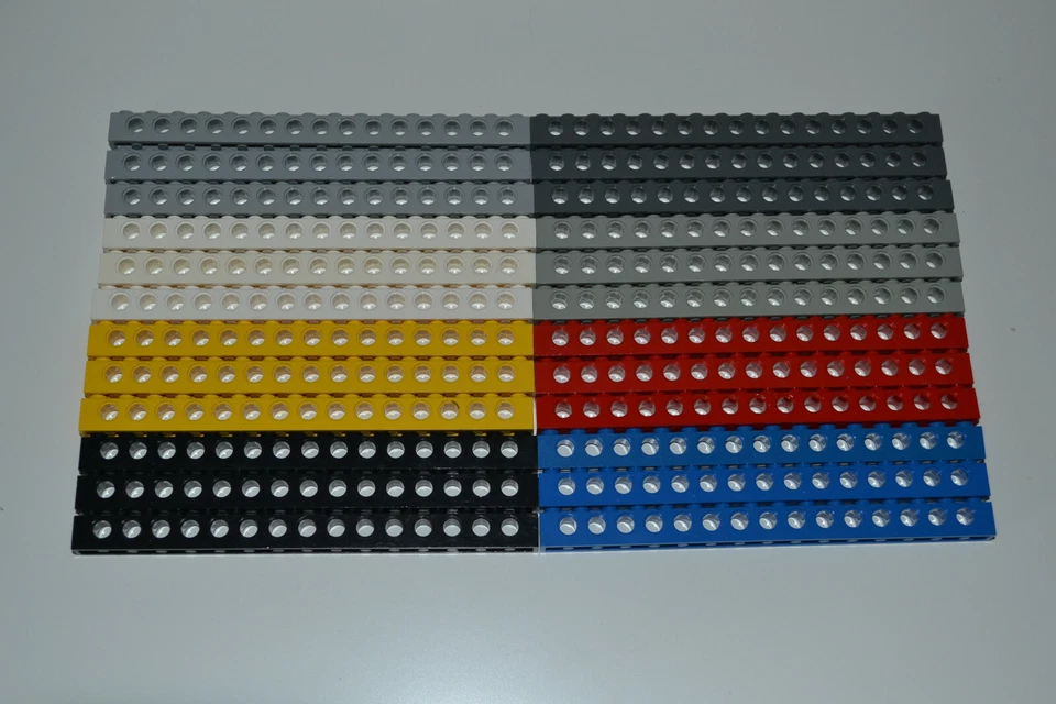 LEGO® Technic 3703 Lochsteine, Lochstein 1x16 Noppen, Menge und Frabe zur Wahl - Bild 1 von 1