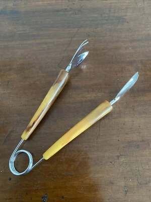 Vintage Set Of Bakelite Handled Tongs - Image 1 of 4