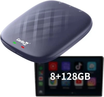 CarPlay Ai Box Multimedia Box Wireless CarPlay Wireless Android 13.0 8G+128G - Image 1 of 4